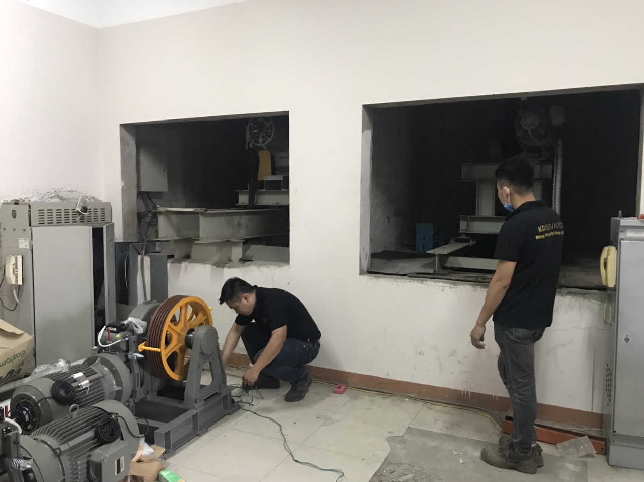 Cải tạo thang máy cũ Hải Phòng