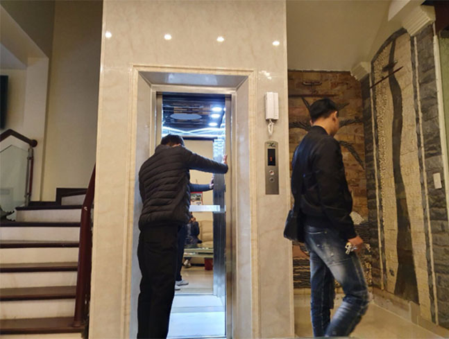 Nâng cấp cải tại thang máy cũ tại Hải Phòng