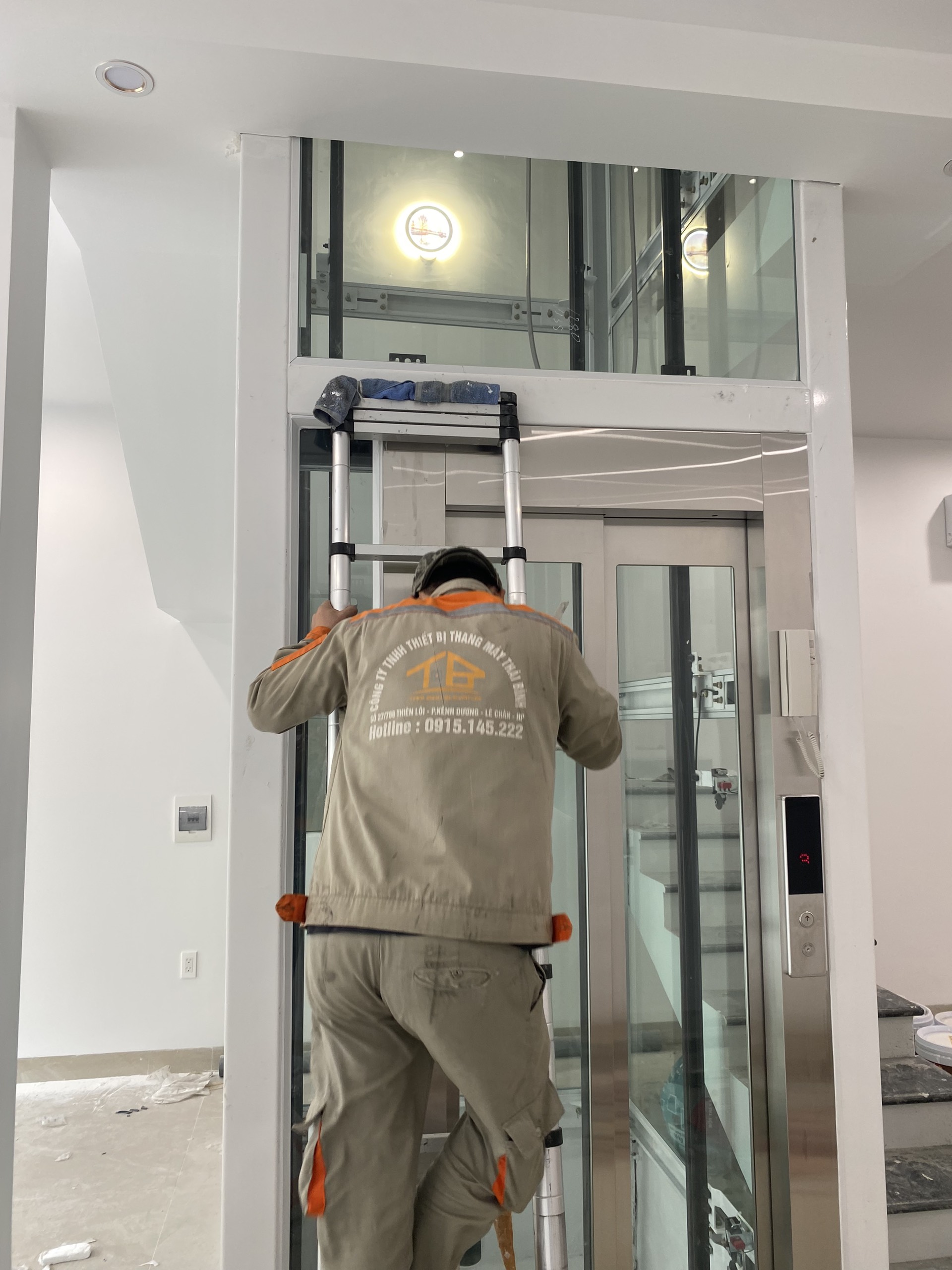 Bảo trì thang máy không hố pit Hải Phòng
