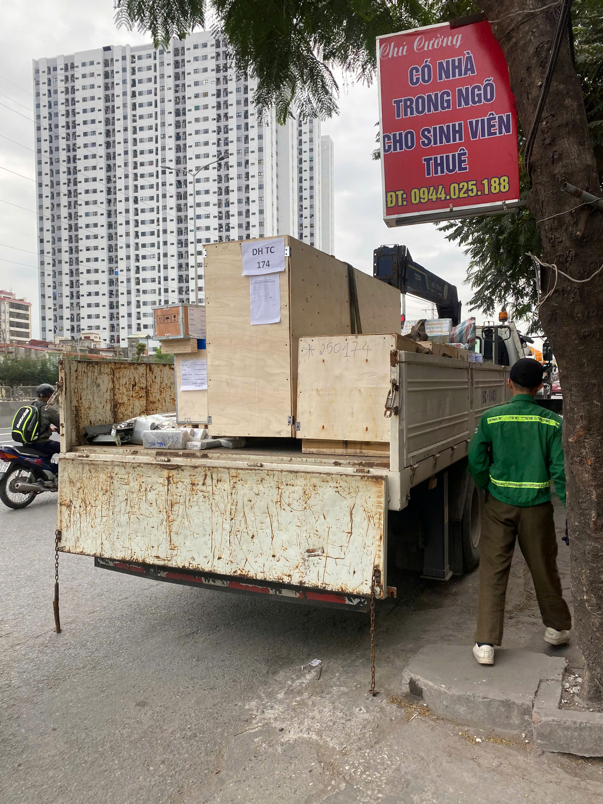 Lắp đặt thang máy nhà anh Sơn tại Nguyễn Bình Khiêm HP