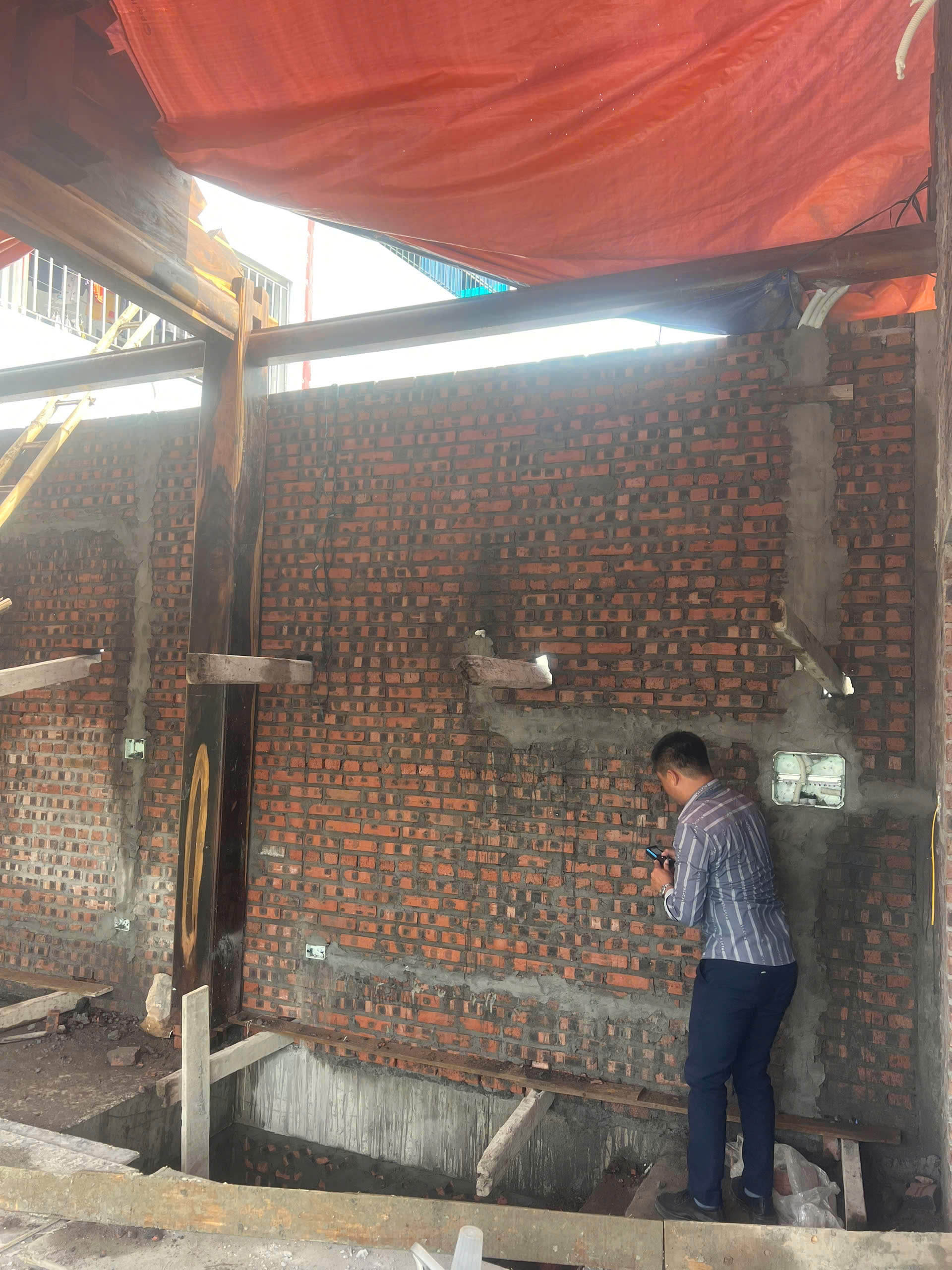 Tư vấn xây dựng hố thang máy nhà thờ Anh Cường Kiến An