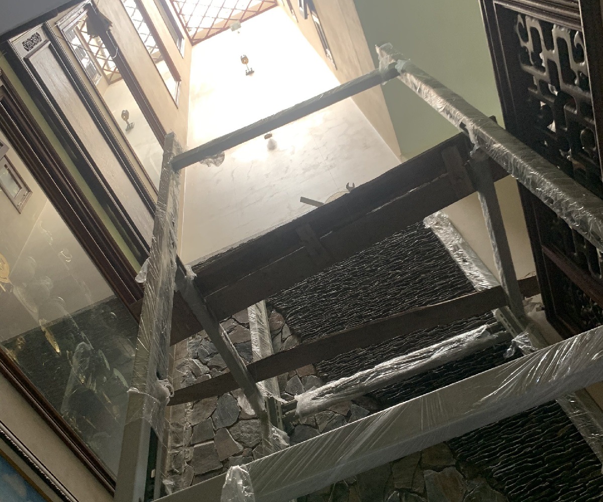 Lắp đặt thang máy cho nhà cải tạo tại Hải Dương